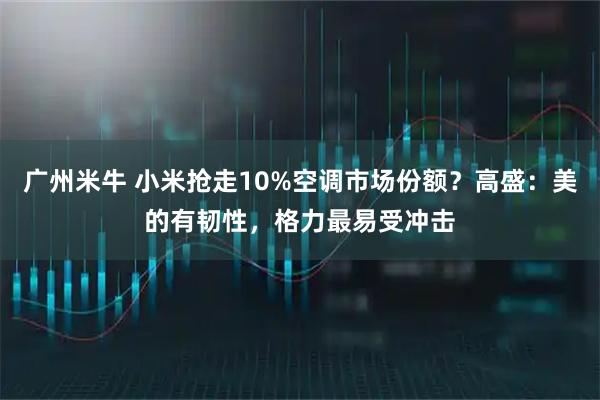 广州米牛 小米抢走10%空调市场份额？高盛：美的有韧性，格力最易受冲击