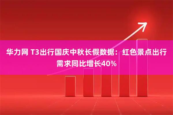 华力网 T3出行国庆中秋长假数据：红色景点出行需求同比增长40%
