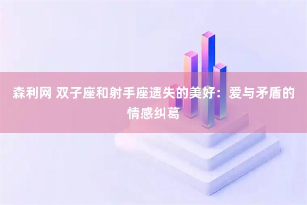 森利网 双子座和射手座遗失的美好：爱与矛盾的情感纠葛